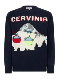 Pull MC2 Saint Barth Homme Heron C Cervinia Postcard