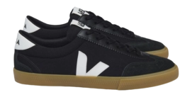 Baskets Veja Men Volley Canvas Black White Natural