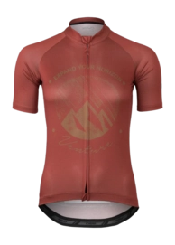Fietsshirt AGU Women Gravel Short Sleeve Venture Cinnabar