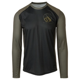 Maillot de Vélo AGU Unisexe MTB Long Sleeve Venture Army Green