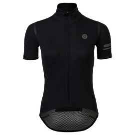 Fietsshirt AGU Women Rain Short Sleeve Premium Black