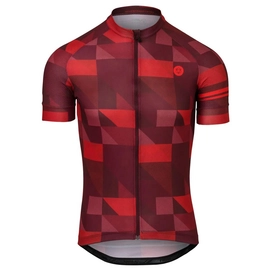 Maillot de Vélo AGU Homme Short Sleeve Triangle Stripe Essential Modica