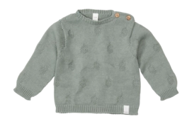 Babypullover Koeka Nuts Babys Shadow Green