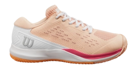 Tennis Shoe Wilson Women Rush Pro Ace Peach Parfait White Tangerine