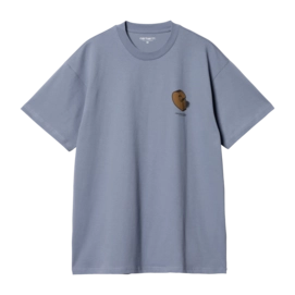 T-Shirt Carhartt WIP Unisex S/S Diagram C Bay Blue | Causeways