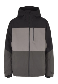 Ski Jacket O'Neill Men's Carbonite Black Out Colour Block