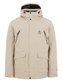 Veste de Ski Protest Homme Prteidem Bamboo Beige