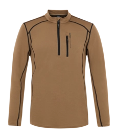 Pull de Ski Protest Men Prtkurano 1/4 Zip Top Sandy Brown