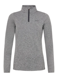 Pull de Ski Protest Women Fabrizm 1/4 Zip Top Shadow Grey