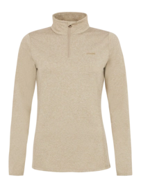 Ski Sweatshirt Protest Women Fabrizm 1/4 Zip Top Bamboo Beige