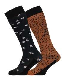 Skisocken Protest Prtbuce Active Damen True Black (2er-Pack)