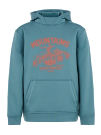 Pull à Capuche Protest Garçon Prtkestrel Jr Hoody Atlantic Green