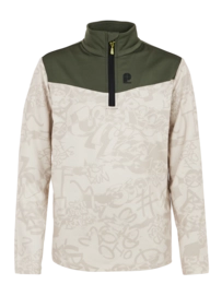 Skipullover Protest Prtjoep 23 Jr 1/4 Zip Top Jungen Bamboo Beige