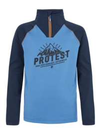 Pull de Ski Protest Garçon Prtskip Jr 1/4 Zip Top Riviera Blue