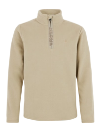 Skipully Protest Boys Perfecty Jr 1/4 Zip Top Bamboo Beige