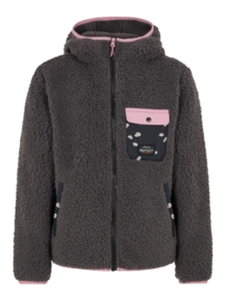 Gilet Protest Fille Prtbramles Jr Fullziptop Shadow Grey