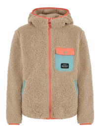 Vest Protest Girls Prtbramles Jr Fullziptop Bamboo Beige