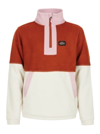 Pull de Ski Protest Fille Prtfern Jr 1/4 Zip Top Uluru Rust