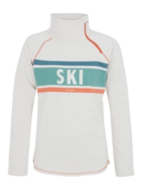 Pull de Ski Protest Fille Prtrieda Jr 1/4 Zip Top Kit Offwhite
