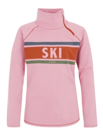 Pull de Ski Protest Fille Prtrieda Jr 1/4 Zip Top Cameo Pink