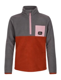 Skipully Protest Girls Prtpalomi Jr 1/4 Zip Top Shadow Grey