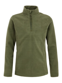 Pull de Ski Protest Fille Mutey Jr 1/4 Zip Top Botanic Green