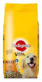 Hondenbrokken Pedigree Adult Gevogelte 15 kg