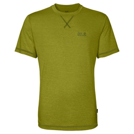 T-Shirt Jack Wolfskin Mens Crosstrail Eucalyptus Green