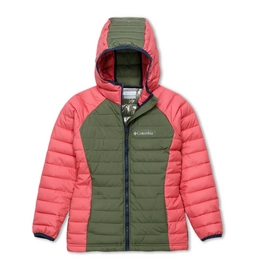 Jas Columbia Girls Powder Lite Hooded Cypress Wild