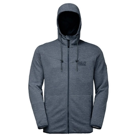 Fleecejacke Jack Wolfskin Tongari Hooded Jacket Nachtblau Herren