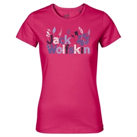 T-Shirt Jack Wolfskin Brand T W Tropic Rose