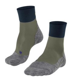 Hiking Socks Falke Men TK2 Explore Cool Short Calla Green