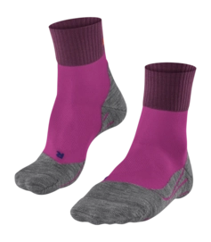 Wandelsokken Falke Women TK2 Explore Cool Short Radiant Orchid