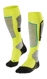 Skisocken Falke SK4 Advanced Herren Limepunch