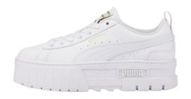 Sneaker PUMA Mayze Lth Kinder PUMA White PUMA Team Gold