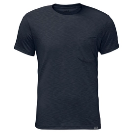 T-Shirt Jack Wolfskin Men Travel T Night Blue
