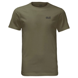 T-Shirt Jack Wolfskin Essential T Homme Burnt Olive