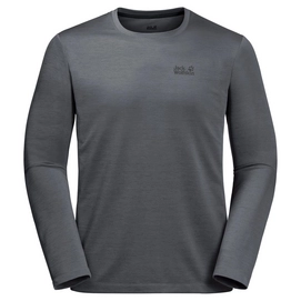 Longsleeve Jack Wolfskin Hydropore Xt Longsleeve Dark Iron Herren
