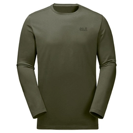 Long Sleeve T-Shirt Jack Wolfskin Men Essential Woodland Green