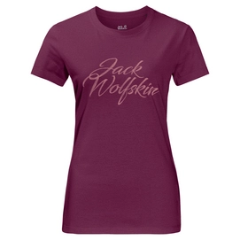 T-Shirt Jack Wolfskin Women Brand Wild Berry