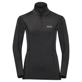 Skipullover Jack Wolfskin Arctic Xt Half Zip Schwarz Damen