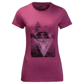 T-Shirt Jack Wolfskin Lake T Amethyst Damen