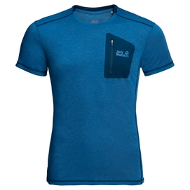 T-Shirt Jack Wolfskin Men Somers Track Electric Blue
