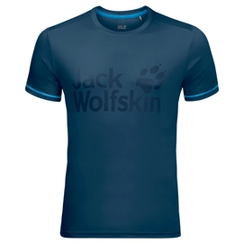 T-Shirt Jack Wolfskin Men Sierra Poseidon Blue