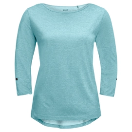 T-Shirt Jack Wolfskin Women Coral Coast 3/4 Aqua