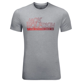 T-Shirt Jack Wolfskin Mens Ocean Slate Grey