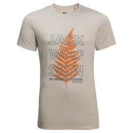 T-Shirt Jack Wolfskin Mens Island Hill Dusty Grey