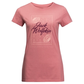 T-Shirt Jack Wolfskin Women Sea Breeze Rose Quartz