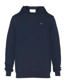 Hoodie KnowledgeCotton Apparel Men Arvid Basic Hood Badge Sweat Total Eclipse '24