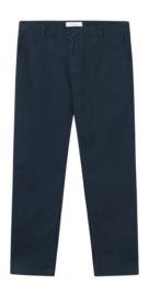 Broek KnowledgeCotton Apparel Men Luca Slim Twill Chino Total Eclipse